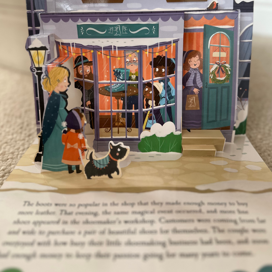 The Elves and the Shoemaker Pop-Up Book