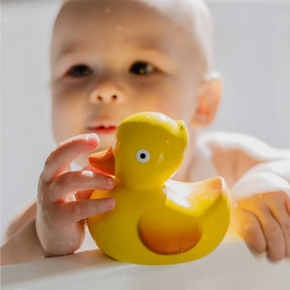 Lily the Duck Bath Toy Hole Free - 100% Pure Natural Rubber