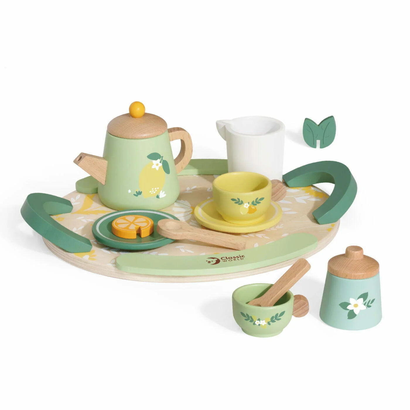 Tea set for children, authentic wooden tea set, not a plastic tea set, children presents, presents for children, looking for a tea set for my child, picnic tea set