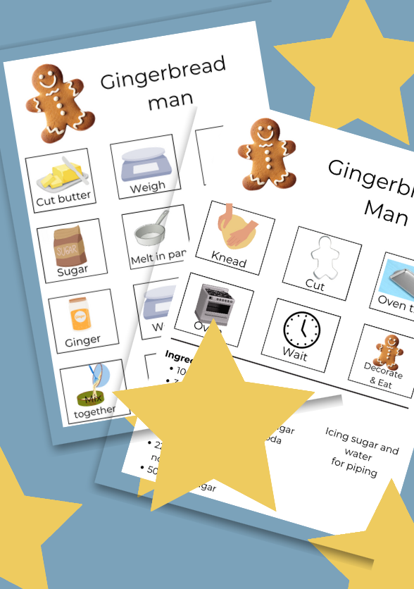 Gingerbread Man - Visual Recipe