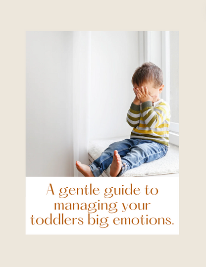 Gentle Guide to managing toddler emotions