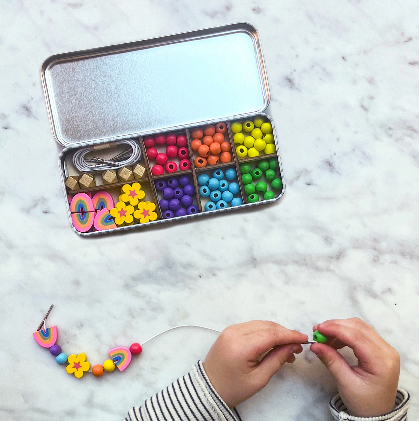 Rainbow Bracelet Bead Kit