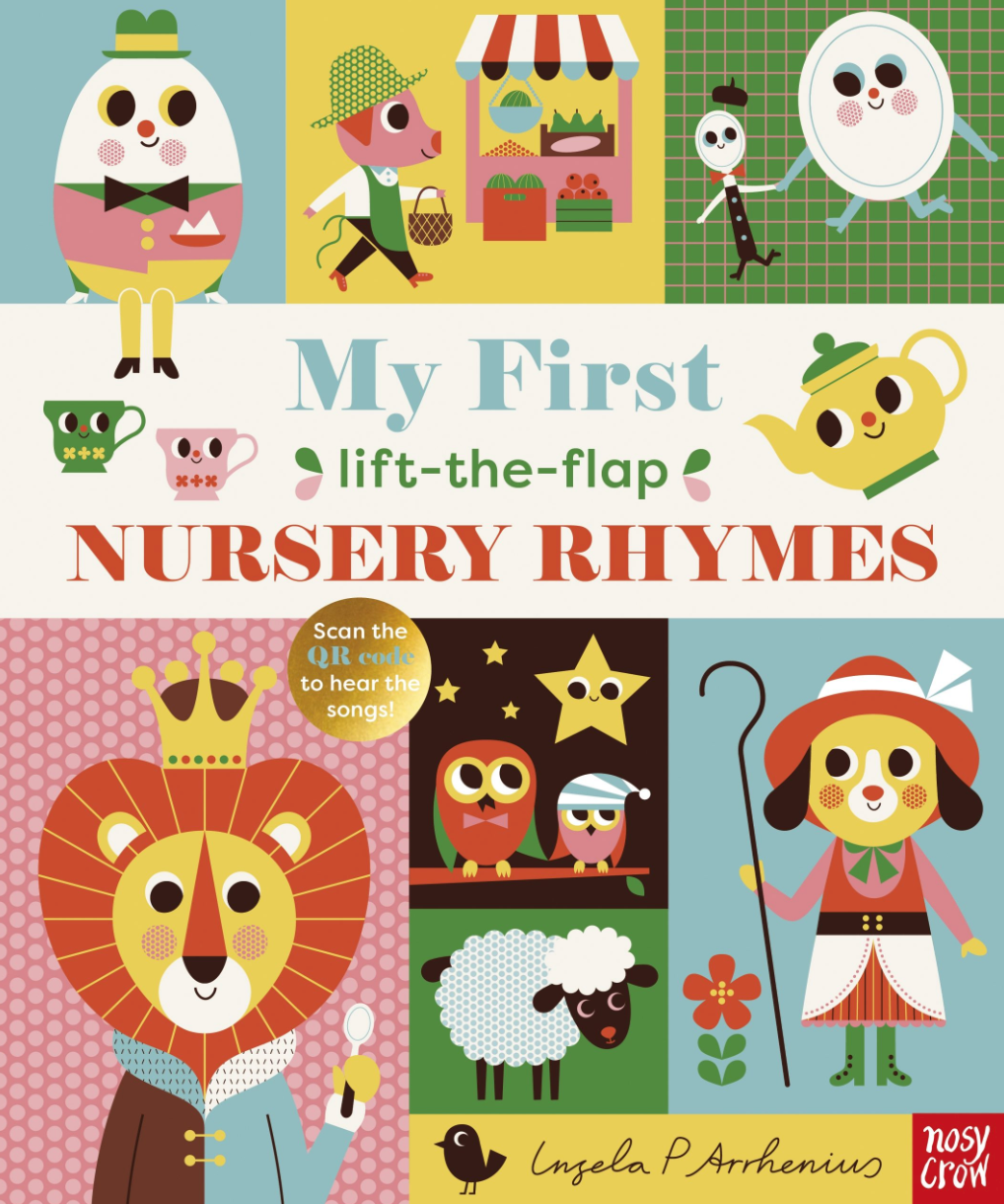 Baby & Toddler Books My First Lift-The-Flap Nursery Rhymes