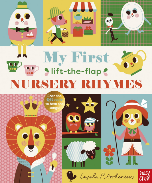 Baby & Toddler Books My First Lift-The-Flap Nursery Rhymes