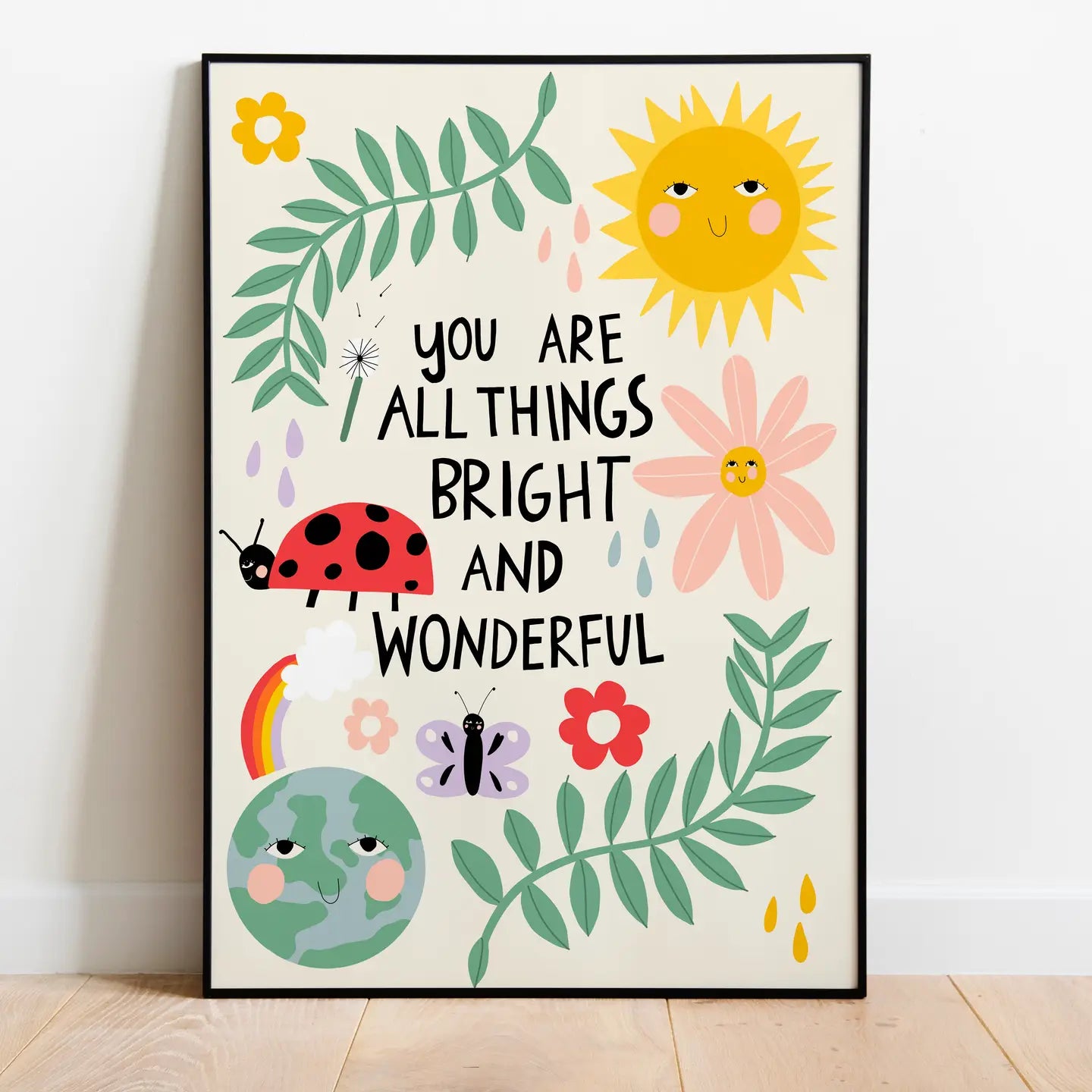 positive affirmation prints, affirmation prints for children, children prints for bedroom, affirmations, looking for children prints nursery, bedroom prints, boys and girls prints