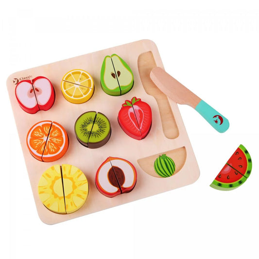 Cutting Fruit & Vegetable puzzle